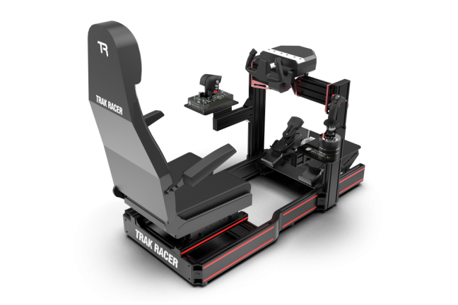 Trak Racer držáky pro ovládání leteckého simulátoru s 2 bočními podpěrami