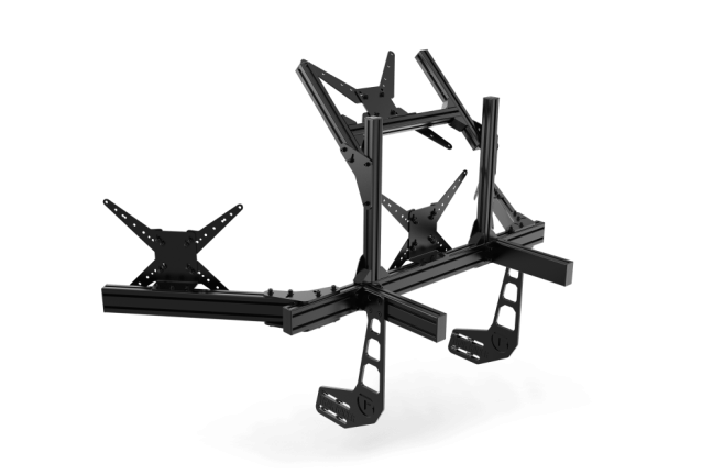 Stojan Trak Racer Quad Monitor MS-CM-QD na kokpit (až 4x 45")