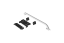 Fanatec GT Cockpit Shifter Mount - Left (White)