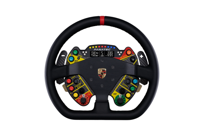 Podium Steering Wheel Porsche 911 GT3 R (Leather)