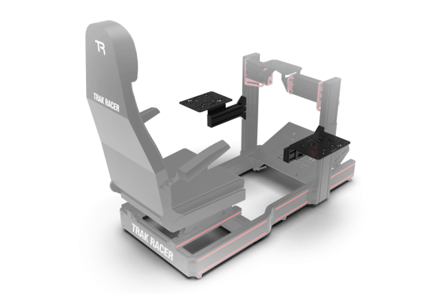 Trak Racer držáky pro ovládání leteckého simulátoru s 2 bočními podpěrami