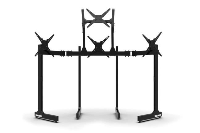 Trak Racer Freestanding Quad Monitor Stand MS-FM-QD2-FM-EU