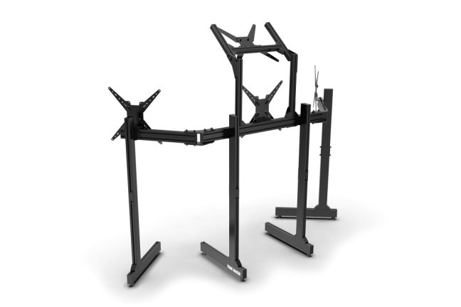 Trak Racer Freestanding Quad Monitor Stand MS-FM-QD2-FM-EU