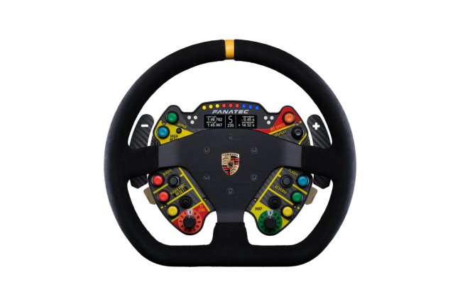 Podium Steering Wheel Porsche 911 GT3 R (Suede)