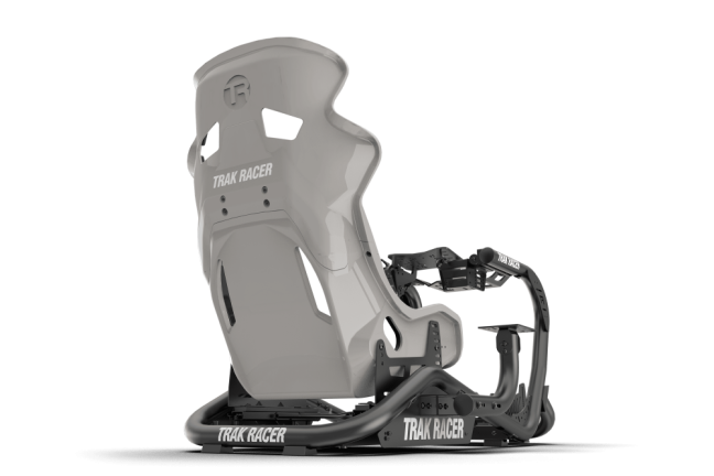 TR Series Fibreglass GT Sim Racing Seat — High Gloss Grey