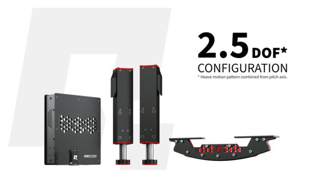 QS-210 – 3DoF - Varianta: Pivot set 2.5DOF