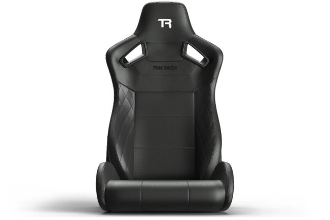 Recliner Sim Racing Seat — Premium Diamond-Stitched Leather-Style Finish