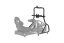 Fanatec GT Cockpit Monitor Stand (černý)
