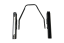 Trak Racer Universal Dual-Lock Kit pro posuv sedačky — 110mm
