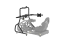Fanatec GT Cockpit Triple Monitor Expansion Kit (black)