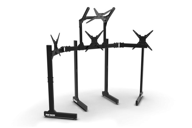 Trak Racer Freestanding Quad Monitor Stand MS-FM-QD2-FM-EU
