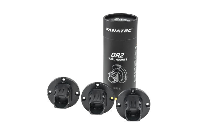 Fanatec QR2 Wall Mounts (3-pack)