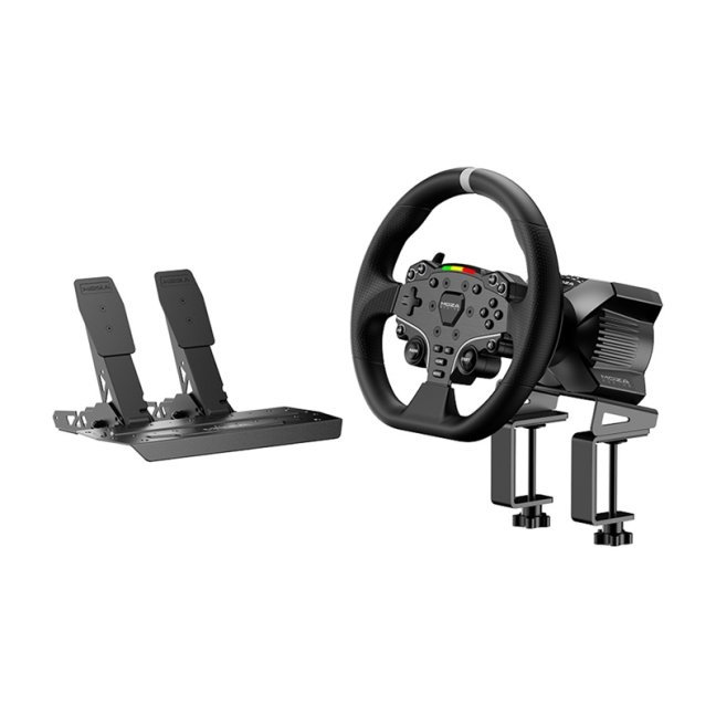 Herní sada - základna R3 + volant ES + pedály SRP-Lite + svorky Moza Racing R3 RS074 (PC)