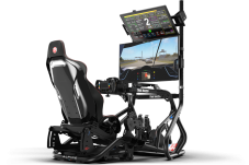 Trak Racer Freestanding Dual Monitor Stand
