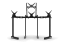 Trak Racer Freestanding Quad Monitor Stand MS-FM-QD2-FM-EU