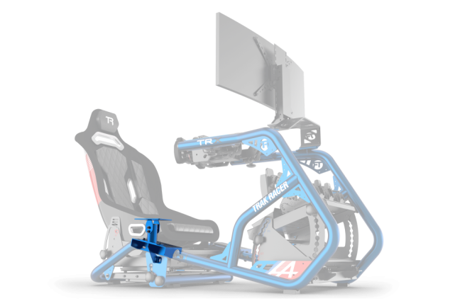 Trak Racer Univerzální držák řazení pro Alpine Racing TRX - Modrý