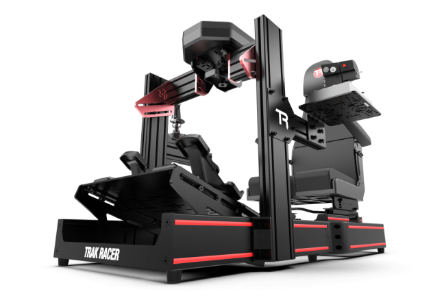 Trak Racer držáky pro ovládání leteckého simulátoru s 2 bočními podpěrami