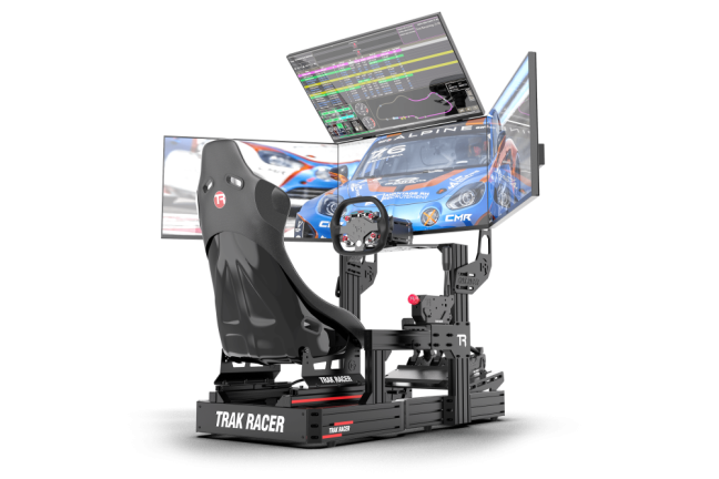 Stojan Trak Racer Quad Monitor MS-CM-QD na kokpit (až 4x 45")