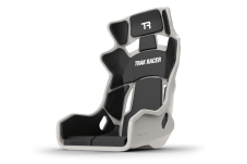 TR Series Fibreglass GT Sim Racing Seat — High Gloss Grey