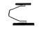 Trak Racer Universal Dual-Lock Kit pro posuv sedačky — 110mm