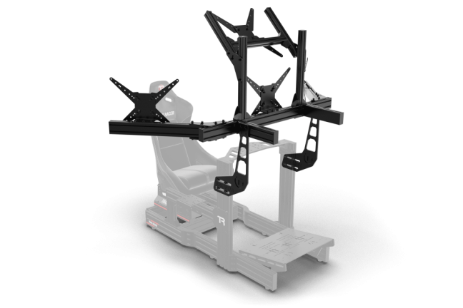 Stojan Trak Racer Quad Monitor MS-CM-QD na kokpit (až 4x 45")