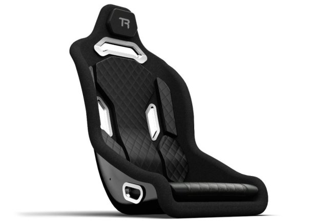Formula/GT Hybrid Racing Simulator Seat — Alpine F1 Engineered Design