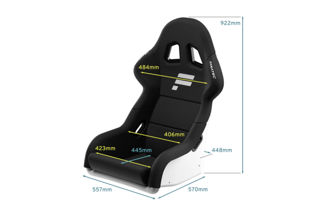 Fanatec GT Cockpit Seat (bílá)