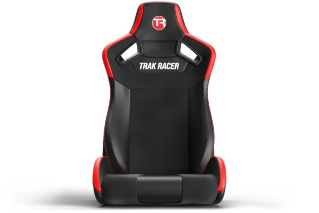 Recliner Sim Racing Seat — Premium Leather/Alcantara-Style Adjustable Seat