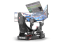 Stojan Trak Racer Quad Monitor MS-CM-QD na kokpit (až 4x 45")