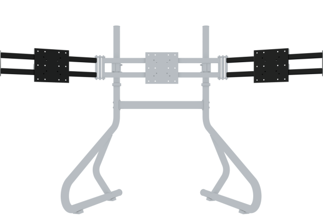 Trak Racer TM-B7-27-3 - Boční ramena pro trojitý monitor