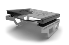 Trak Racer Quick-Adjust Dual Locking Pedal Slider System — Pro hliníkové profilové základny Trak Racer