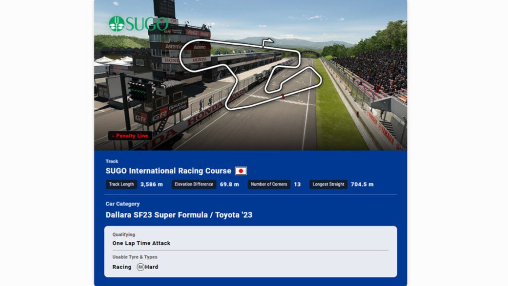 Sugo se v Gran Turismu 7 představí 3. října při World Series